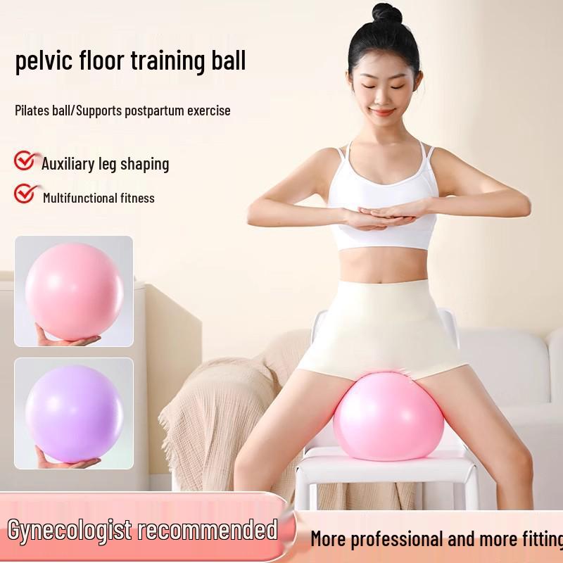 25cm Yoga Pilates Ball: Pelvic Floor Training & Postpartum Recovery Exercise Ball