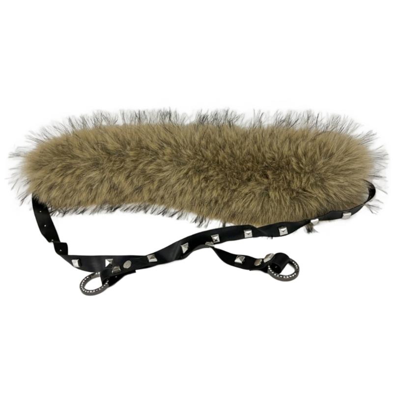 

Fashionable Hot Girl Low Waist Accessory Gothic Waist Chain Belt with Rivet/Star Charm for Casual Outfits and Parties