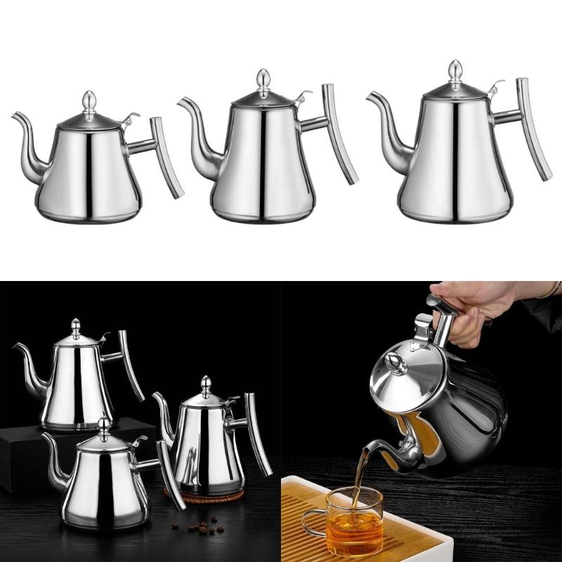 Water Kettle Stainless Steel Material Gooseneck Tea Pot for Pour Over and Tea