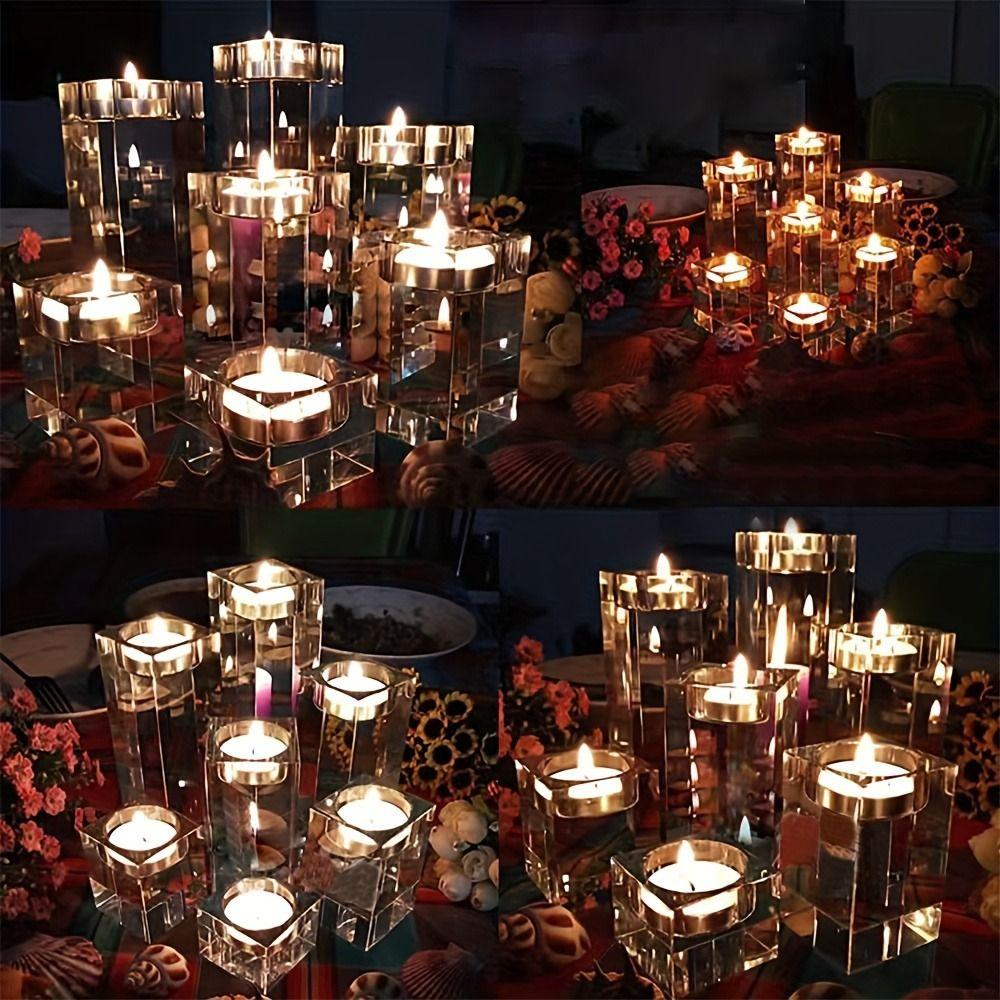 Artistic Nordic Tealight Candlestick Modern Candlestick Ornaments Butter Lamp Holder  Home Decor