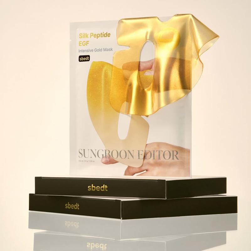 SUNGBOON EDITOR Seidenpeptid EGF Intensive Goldmaske 37g