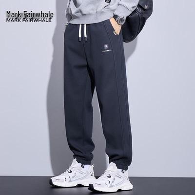 Men's Loose Fit Cuffed Sports Sweatpants