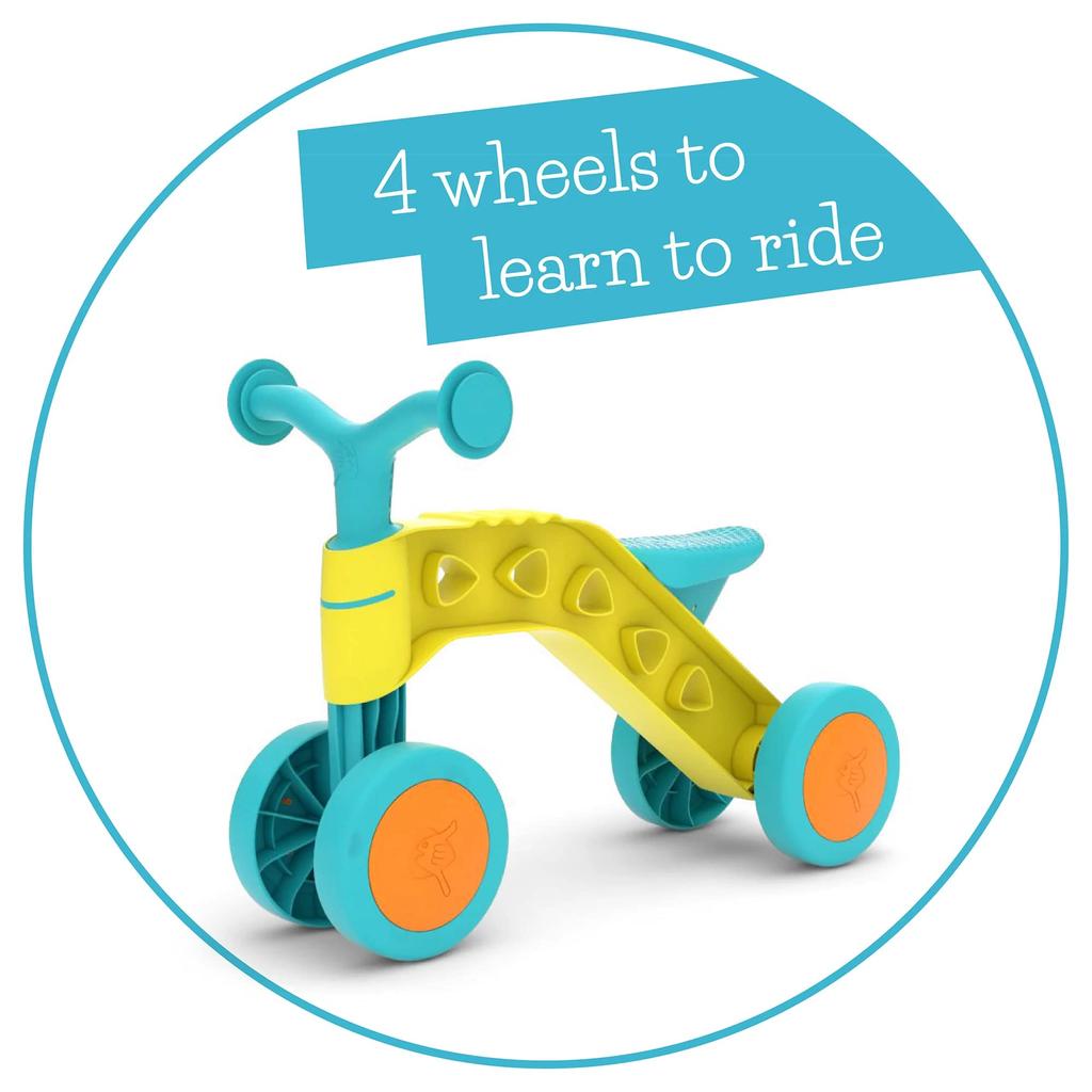 Chillafish Itchi Bitch Blue Tricycle/Quadricycle Training Bike CPIB01BLU (Authentic)