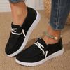 2024 Fashion Casual Plus Size Flats Shoes Women Work Shoes Comfortable for Work Breathable Loafers Sneakers Zapatos De Mujer