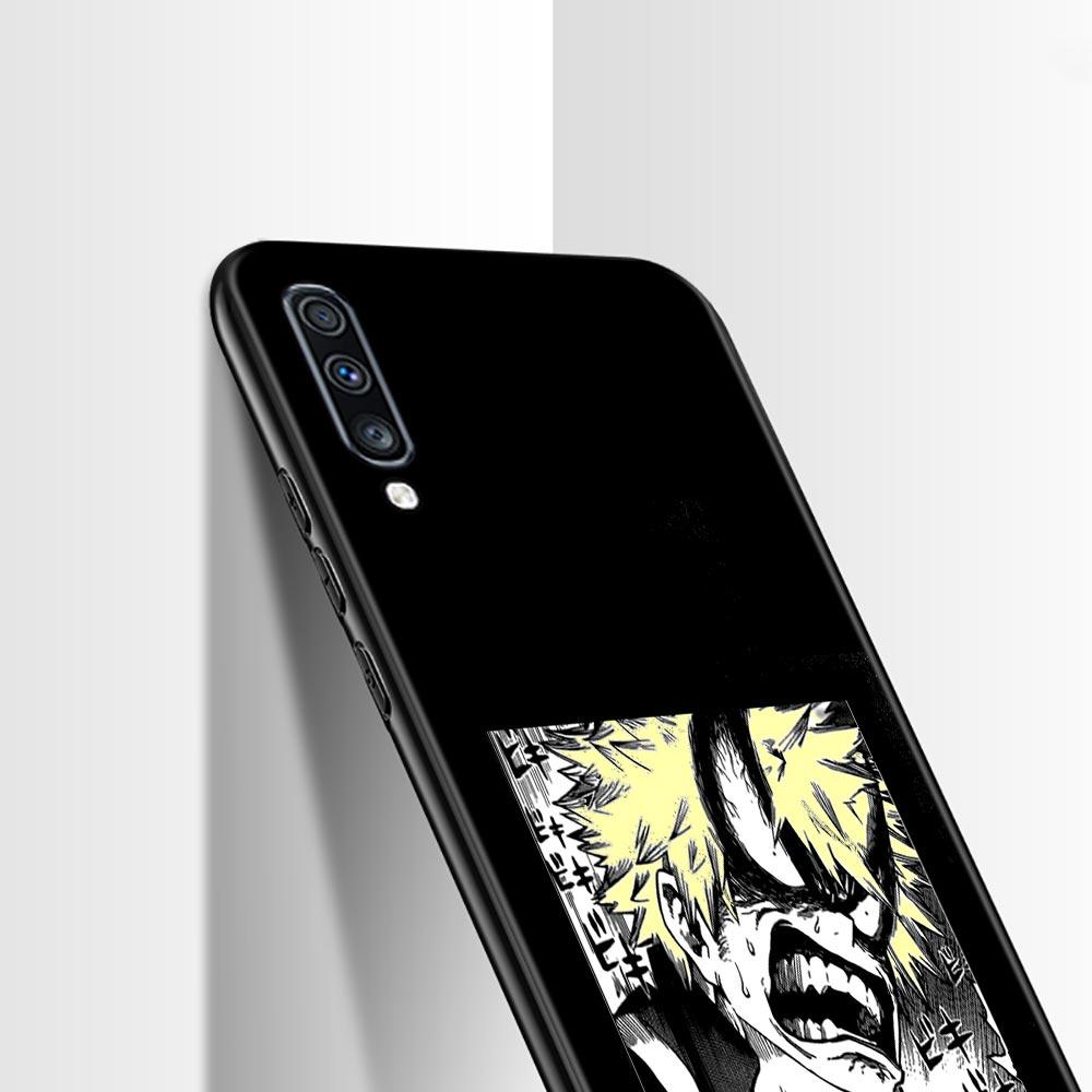 Silikon-Handyhülle für Samsung Galaxy A50 A70 A10 A20e A30 A40 A20s A10s A10e A80 A90 A60 A30s Cover Shell My Hero Academia