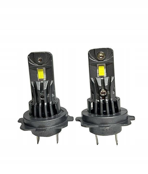Żarówki Led H7 Homologacja 80W 20000Lm 6500K 1000% Canbus Mocne 2 Szt.