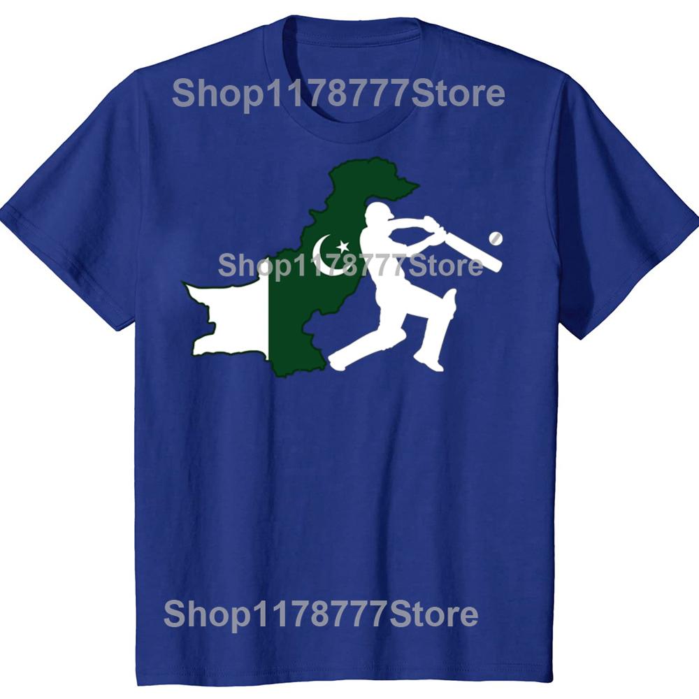 Funny Pakistan Cricket Team T Shirts Cotton Streetwear Short Sleeve Gifts Mens Clothing Fashion Casual Loose Oversized T Shirt