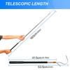 Campers Awning Opener Puller Reach Rod,21''-63'' Awning Pull Rod Tool for Canopies Telescopic Stainless Steel Rod