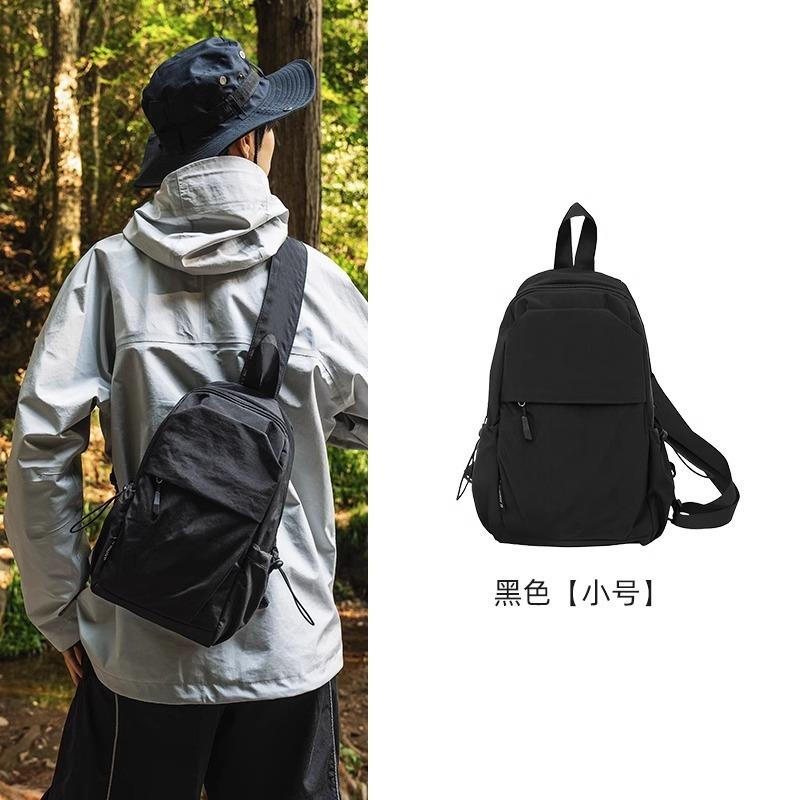 Schoolbag Multifunctional dual-purpose breast bag Men's and women's small backpack Outdoor mountaineering small backpack Lightweight waterproof travel