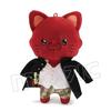 [original] Stuffed One Piece Cotton Pendant With Cat Patch Mask Plush Doll 14cm Luffy Sanji Law Ace Doflamingo Nami Bag Ring Toy