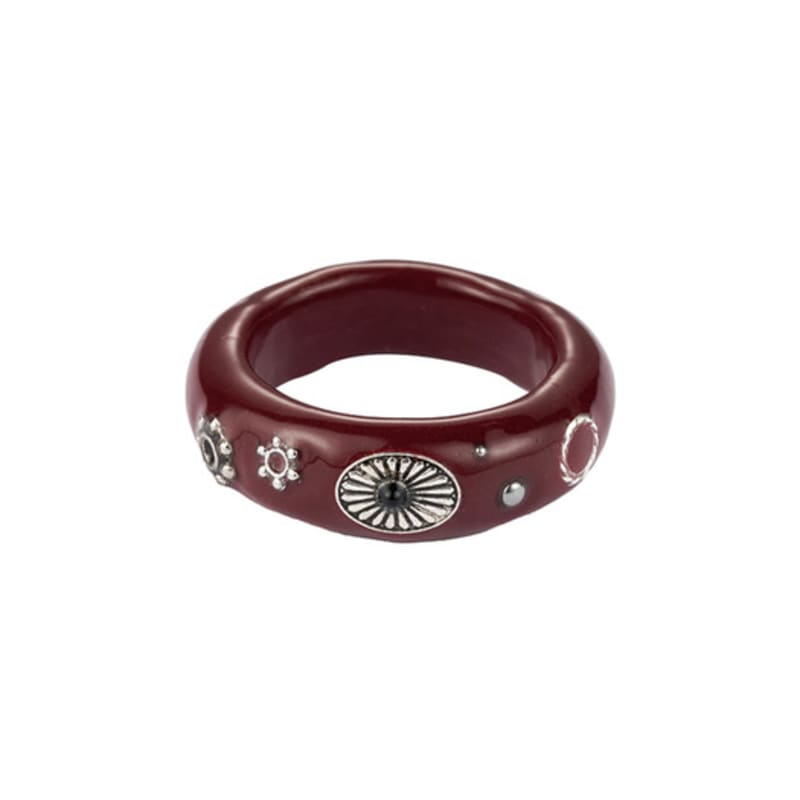 nff benthic ring-burgundy