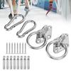 Stainless Steel Ceiling Hanging Kit High Hardness Suspension Bracket Hook Hanger for Yoga Hammock Swings