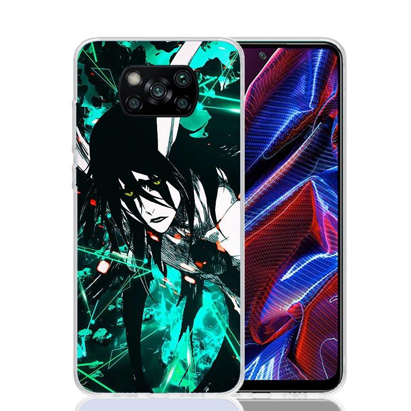 Bleach Ulquiorra Cifer 4 Phone Case For Xiaomi Poco X7 X6 X5 Pro F7 Ultra Redmi 15C 15 13 13C 12 12C 10 10A 10C 9 9A 9C 9T Cover