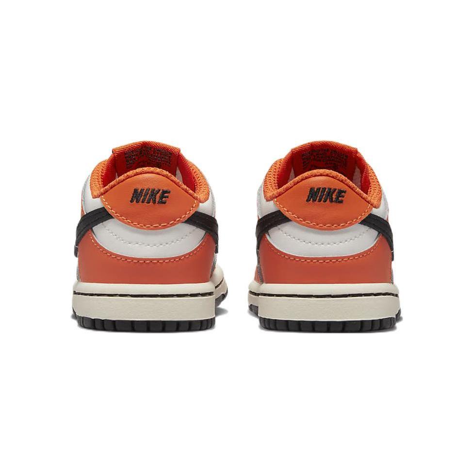 Nike Dunk Low TD Halloween 2022 Sneakers da bambino Arancione Fantasma Nero DH9761-003