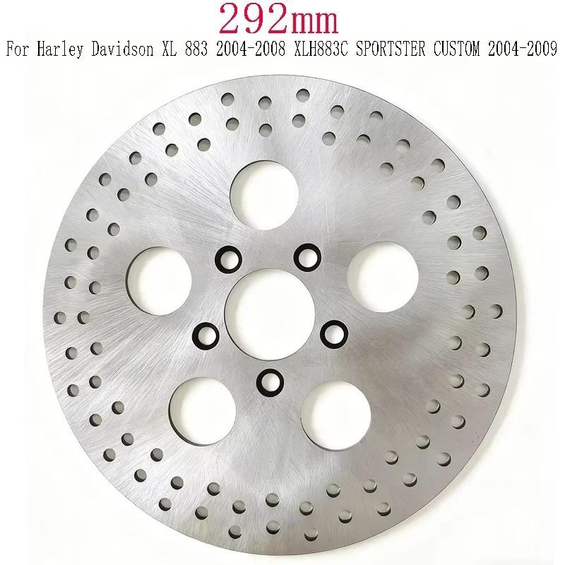Motorcycle Rear Brake Disc Rotor For Harley Davidson Sportster 883 XL XLH883C 2004-2008 Custom, Brake Rotor Replacement