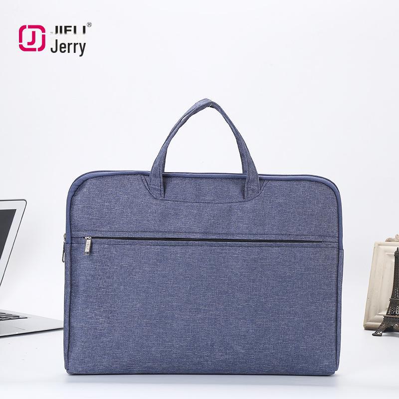 

Сумка для деловых документов Jerry 5590 A4 - офисный портфель унисекс с настраиваемым логотипом серый