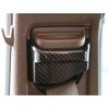 Seat Belt Buckle Adjust Cover Trim For Benz E-Class 2016-2021 ABS Carbon Fiber