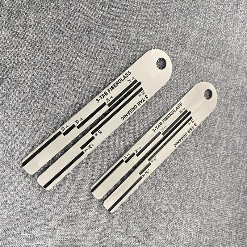 Upgraded 4/09 Shingle Gauge Measuring Tool for Roof Shingle Shingle Gauge Roofing Tools & Equipment for Measuring