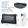 Genuine Leather Digital Accessories Storage Bags Electronic USB Data Cable Earphone Case Phone Gadgets Travel Organizer Pouch