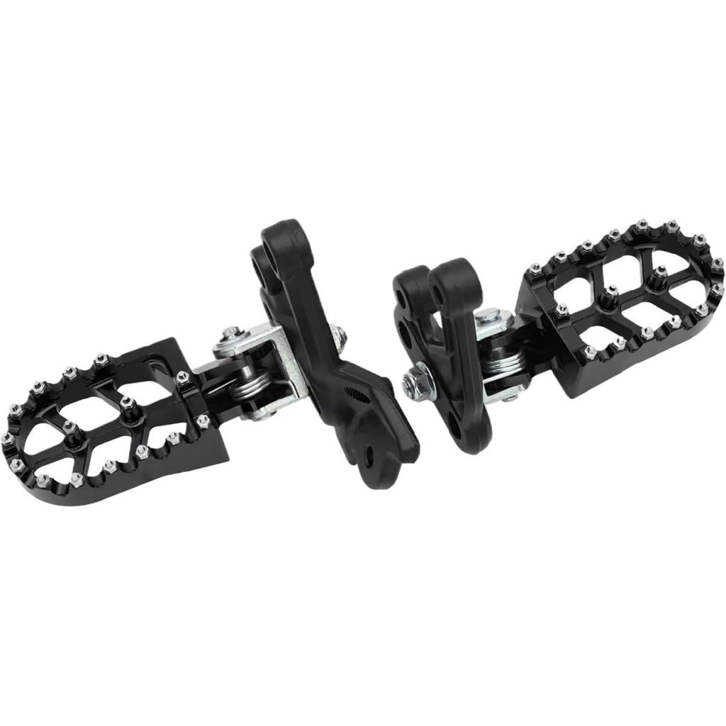 KEXINDIANZ Electric Motorcycle CNC Foot Pegs Rests Pedals Footpegs Bracket Compatible With Sur-Ron Surron Light Bee S & Light Bee X Universal
