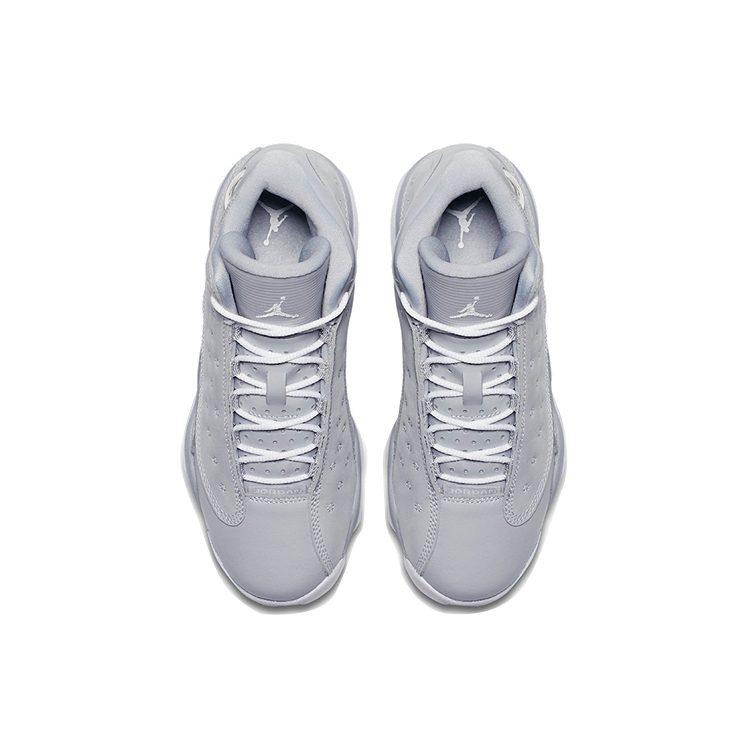 Jordan 13 Retro Wolf Grey Deadly Pink GS 439358-018
