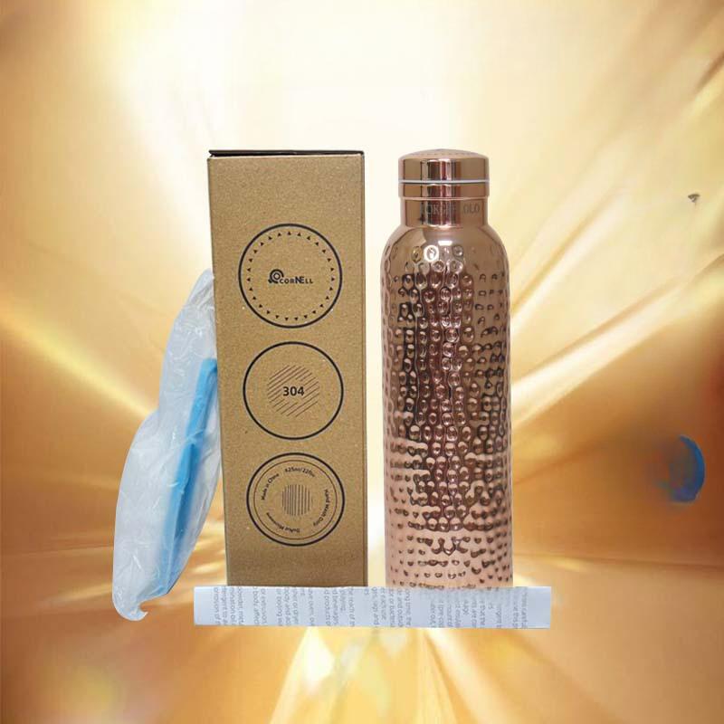 Electroplated Convex Surface Sports Water Bottle 304 Heat Preservation Ice Preservation Cup 620ML Large Capacity Water Cup 620ML