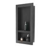 Shower Niche 40.6 X 71.1 X 10.2 Cm Recessed Wall Shelf for Bathroom