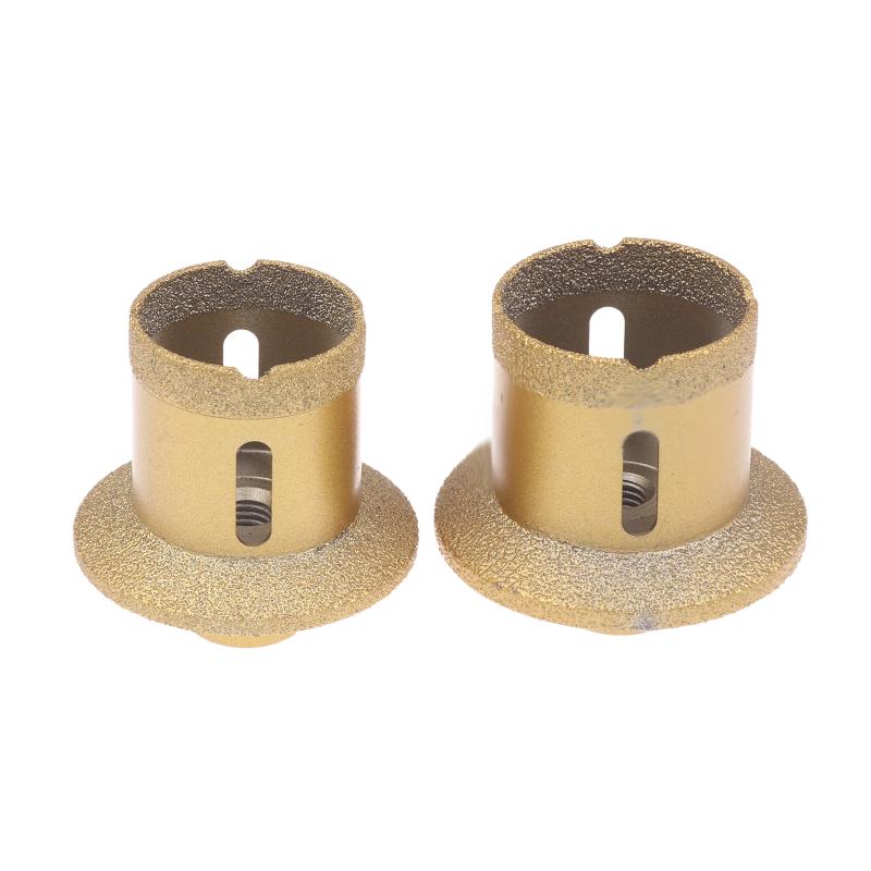 M10 Brazed Diamond Washbasin Core Drill Bit Hole Opener Table Basin Tool For Granite Marble Tile Drilling Cutter
