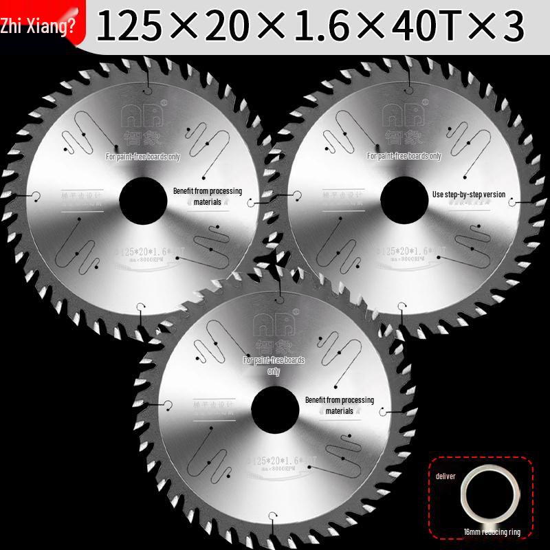 Woodworking Alloy Saw Blade 4-7 Inch, Paint-Free, Anti-Nail for Marble and Circular Saws