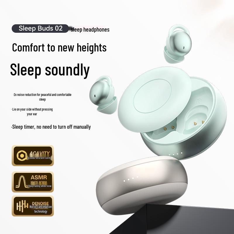 New Bestseller Thin Sleep Earbuds: Noise-Cancelling, True Wireless, Bluetooth, Ideal for Side Sleepers, Long Battery Life