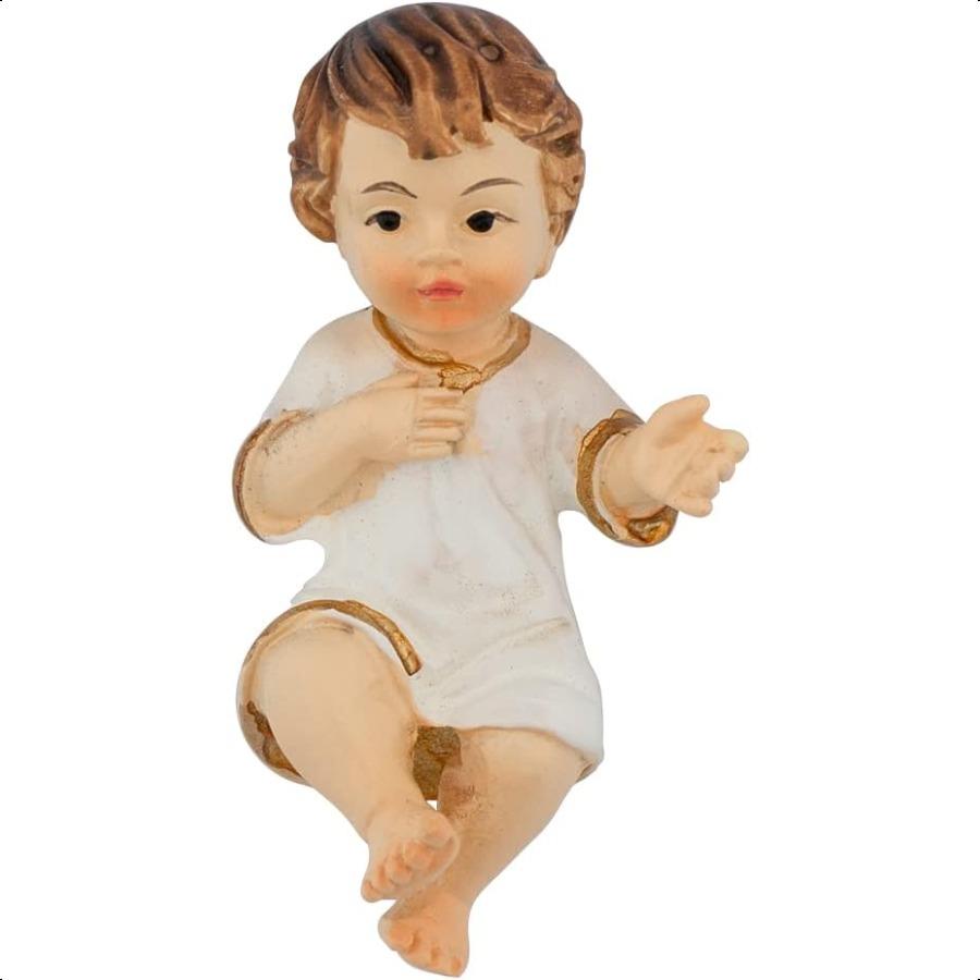 

Фигурка Младенца Иисуса Красивая Детализированная Фигурка Младенца Христа Рождественский Вертеп Ясли Сцена Рождества Христова Отличный Подарок к Адвенту Рождества Христова United States