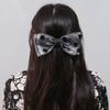Dot Ribbon Automatic Hairpin (Gray)