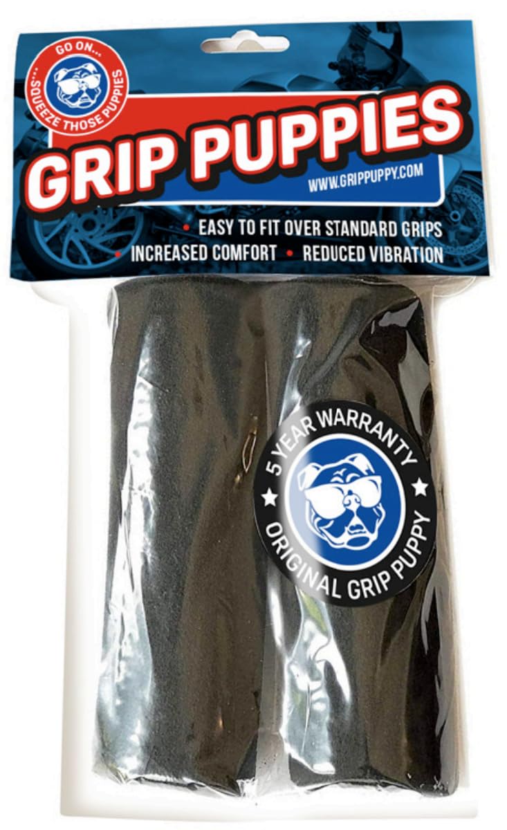 Arkadia Japan Black Sportouring Handlebar Grip Puppies Foam Grips