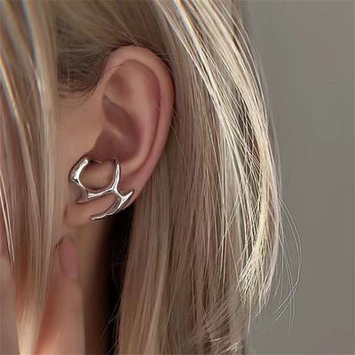 New Fashion Metal Irregular Stud Earrings  for Women Girl Gift Jewelry Wholesale