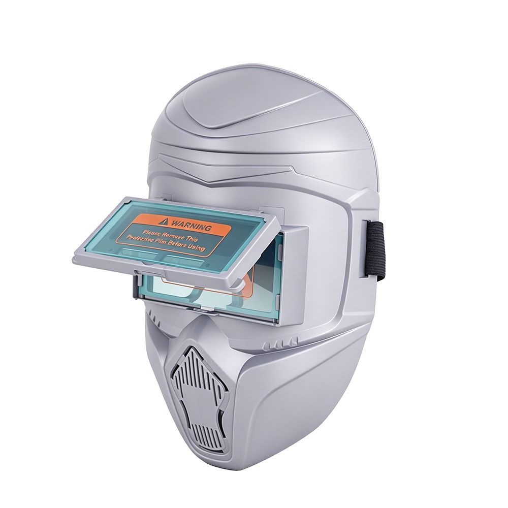 Maschera per saldatura auto-oscurante Scudo per saldatore ad alta definizione Casco da saldatura professionale Smerigliatura