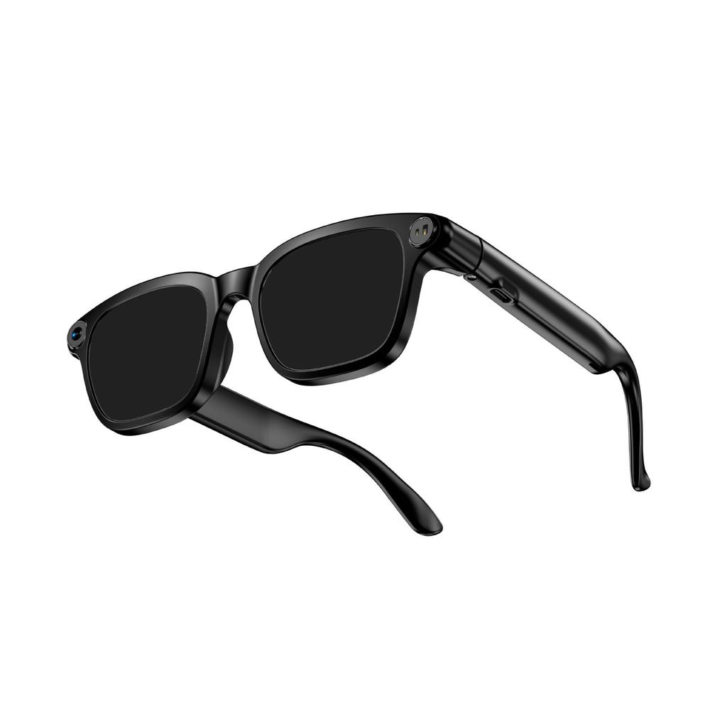 M08 AI Smart Glasses - Call Reminder, Photo & Video Recording, Bluetooth Tech