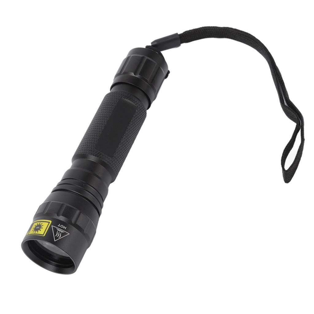 UV Flashlight Professional High Brightness 365nm UV LED Mini Flashlight for Pet Urine Detector Resin Curing