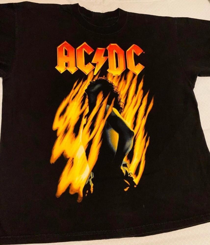 Горячая Новинка Bon Scott BonFire Подарок Рождественская Футболка Черная S до 5XL TU418 Унисекс Футболка XXXL