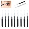 5/10/50PCS Mini Eyebrow Brush Brow Perm Brush Disposable Brow Lifting Brushes Bendable Micro Eyelash Brush Applicators 2028