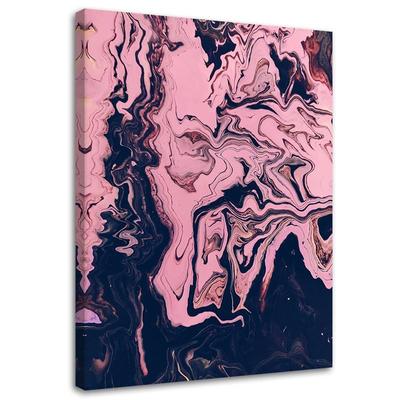 Canvas Print Abstract Pink Watercolour