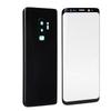 Phone Rear Back Glass Cover Front Screen Glass Lens Replacement Set for Samsung S9+ G965(Black )