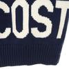 LACOSTE Long sleeve Crew neck knit 40 Navy Women Used