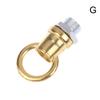 Retro Zinc Alloy Light Hook 10MM Thread M10 Antique Vintage Metal Ceiling Rose Light Base Chandelier Hook Light Adapter Fitting