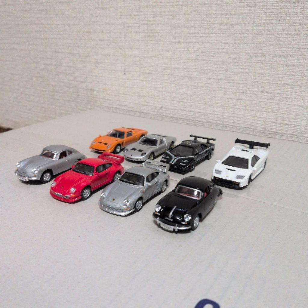 1/64 Mini Car Set of 8