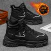 Winter velvet high-top dad shoes thick soles heightened thickened warm cotton shoes sports shoes