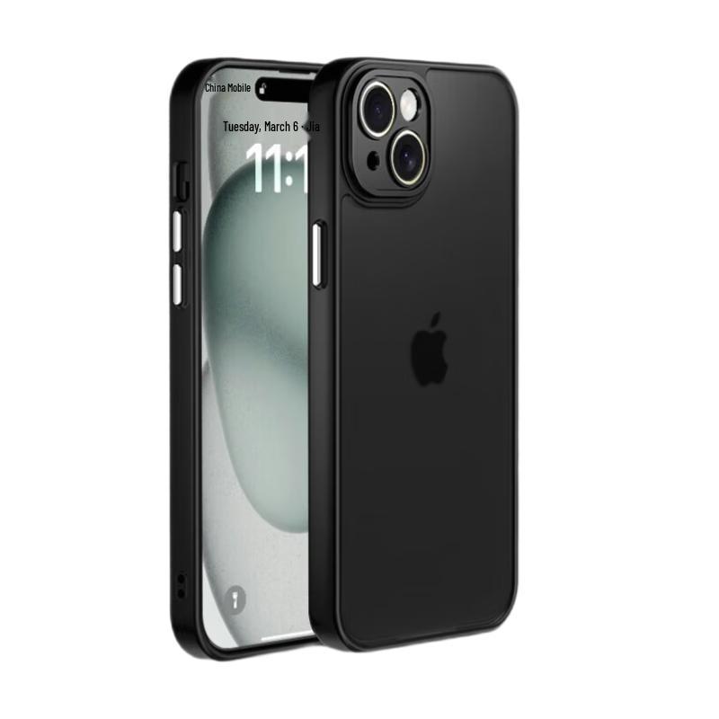 KEKLLE Frosted Anti-Fingerprint Full Protection Phone Case for iPhone