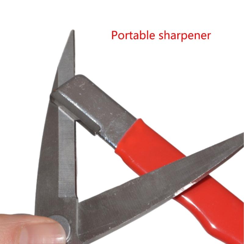 Portable Sharpener Pocket Knife Sharpening Stone for Kitchen Outdoor Camping BBQ Tool Sharpener Polishing Tool