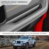 JeCar Grab Bar Tray for 2024-2026+ Jeep Wrangler JL Gladiator JT Passenger Grab Handle Storage Organizer Interior Accessories