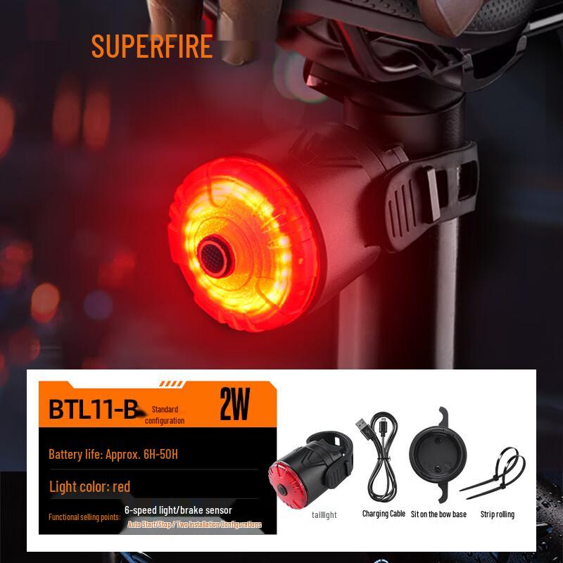 

Shenhuo BTL11-B Bicycle Tail Light