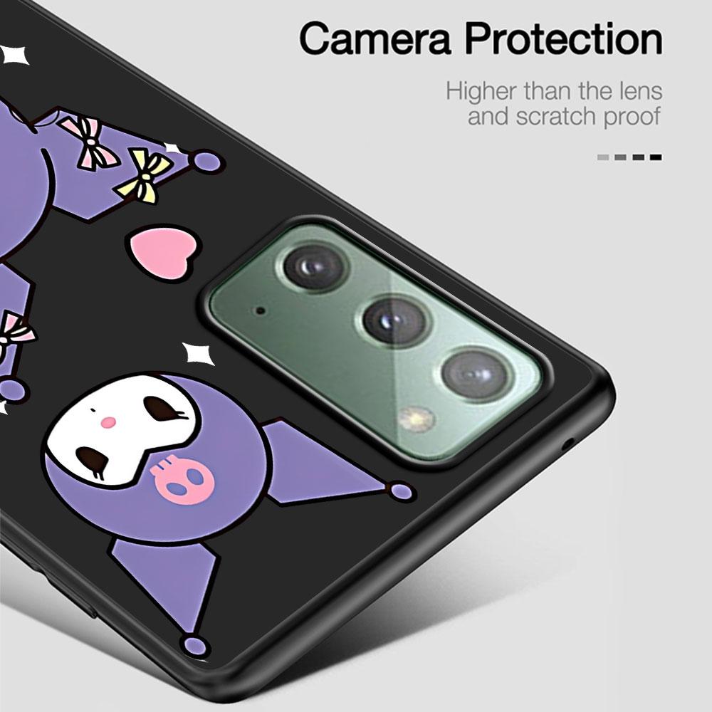 Cinnamoroll Kuromi Case for Samsung Galaxy Note 20 Ultra 10 Plus 9 8 TPU Phone Cover Note 10 Lite Soft Shell Funda Capa